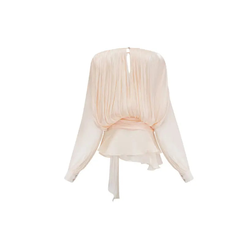MEYA - Ruffled mini dress with flounces